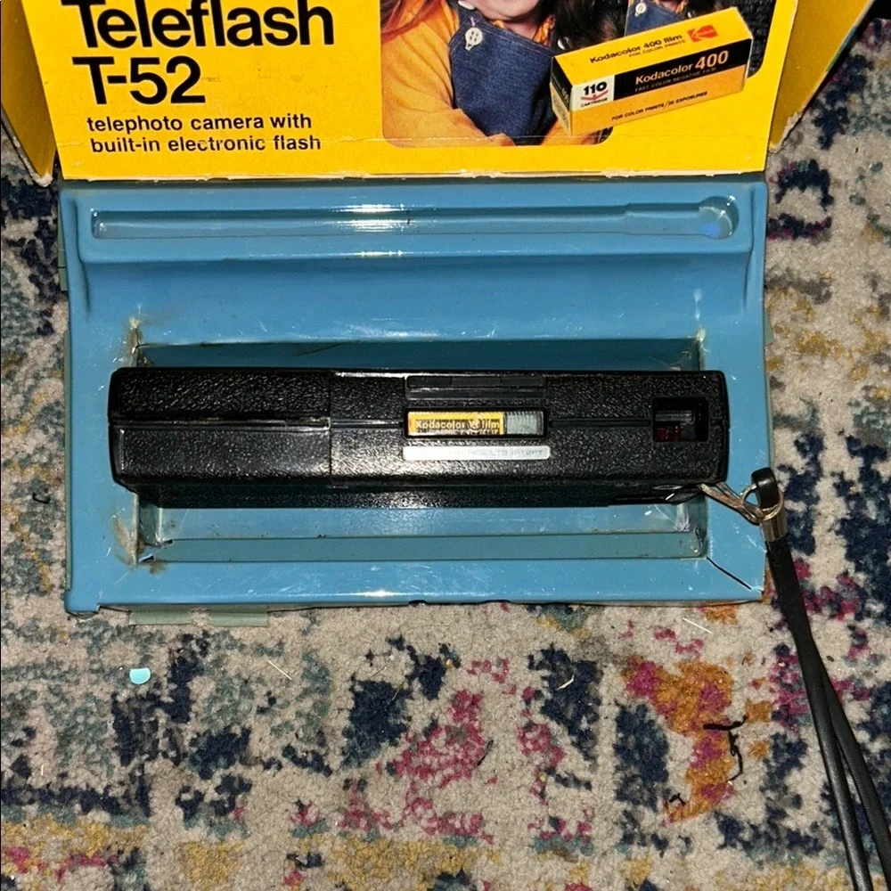 Continental Teleflash T-52 Telephoto Camera-vintage